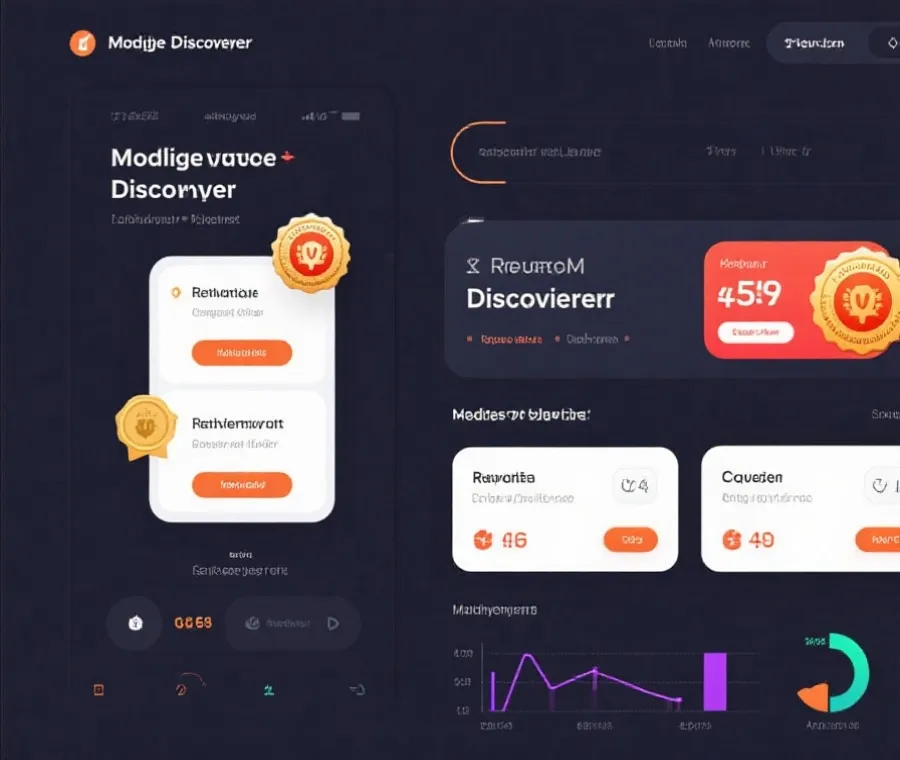 优惠活动发现界面